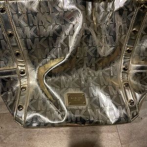 Metallic Gold Michael Kors Bag